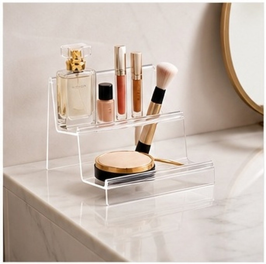 Clear Acrylic Book Stand Holder - Suporte de Acrílico para Carteiras, Expositor