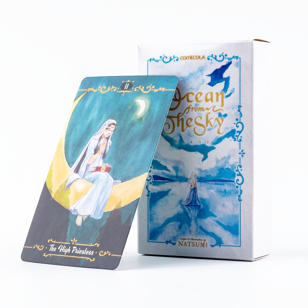 Tarot Deck With Guidebook - Baralho de Tarô Pintado à Mão