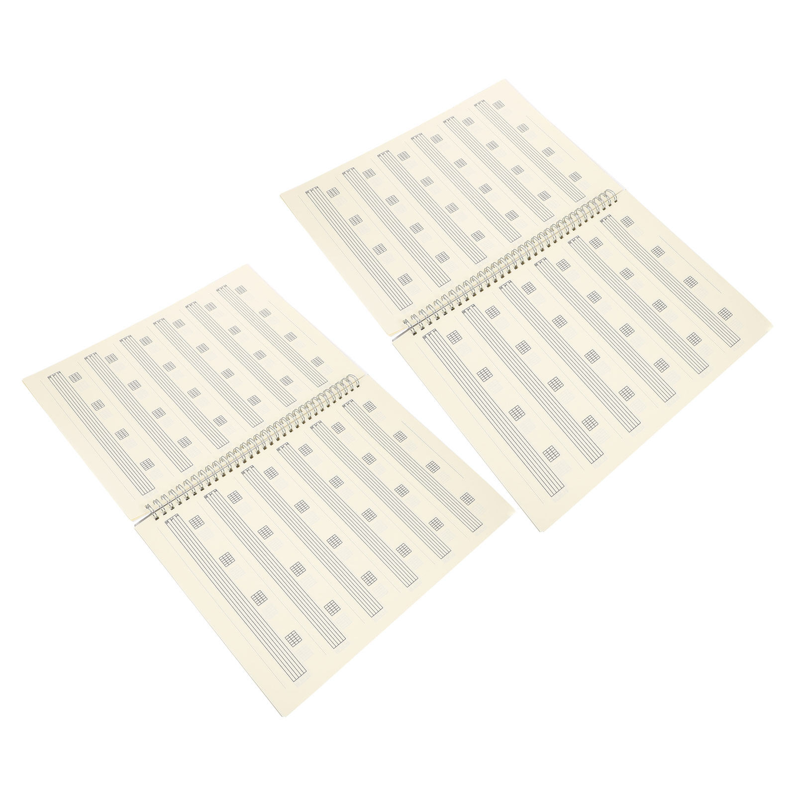 Blank Sheet Music Notebook - 2 unidades de caderno de partituras