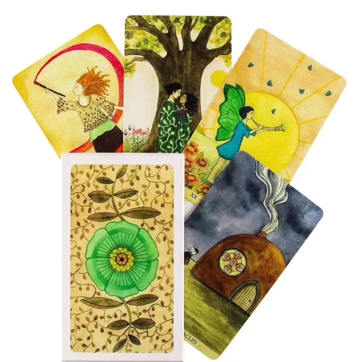 Tarot Deck With Guidebook - Cartas de tarô originais, baralhos de