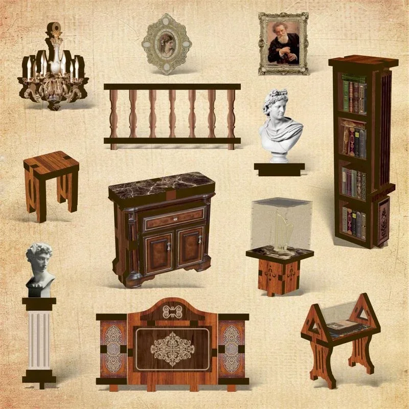Estante de livros com tema fil - Diy Wooden Book Nook Kit Shelf Insert avaliação e preço