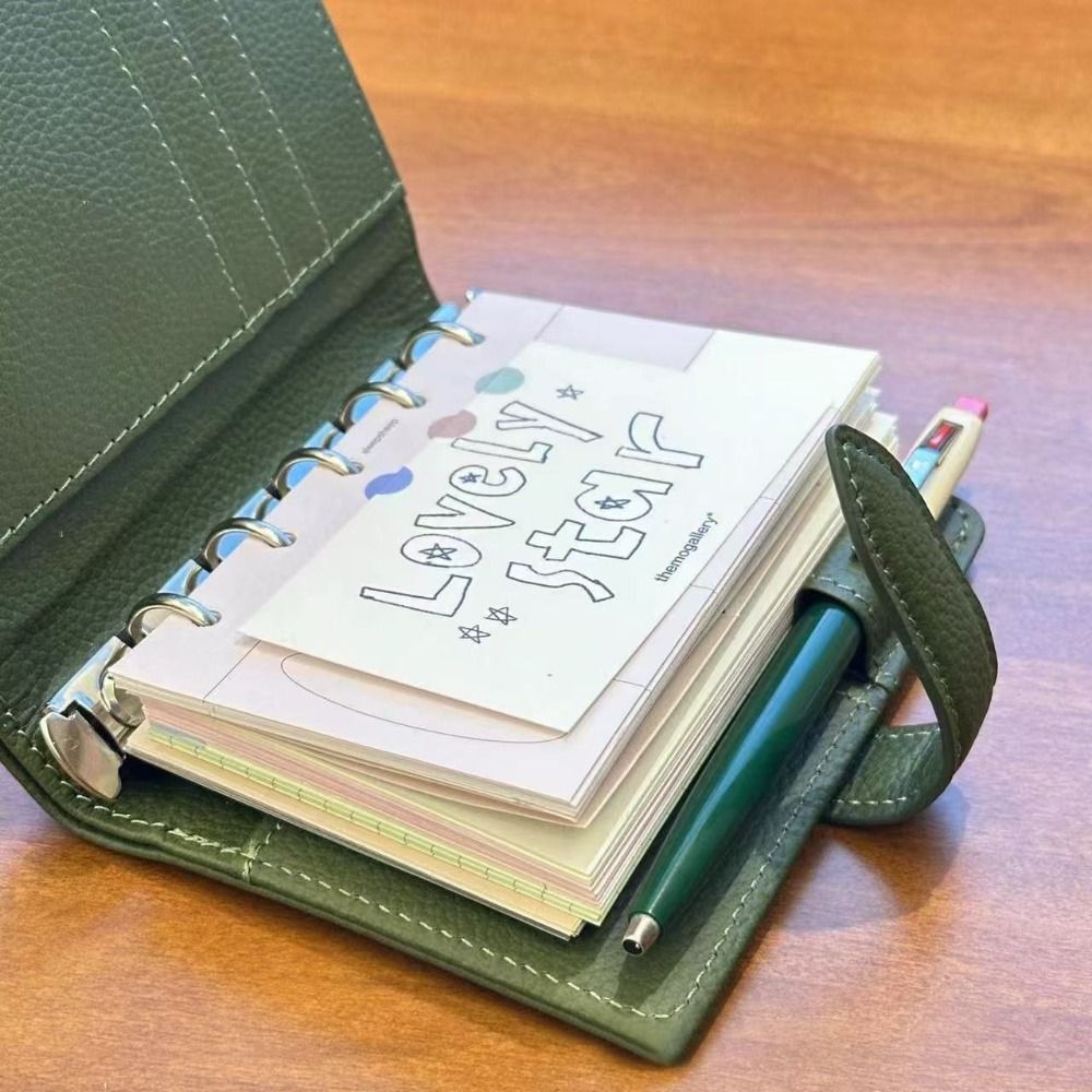 Novos Cadernos de Couro Verde  - Vintage Leather Journal Notebook avaliação e preço