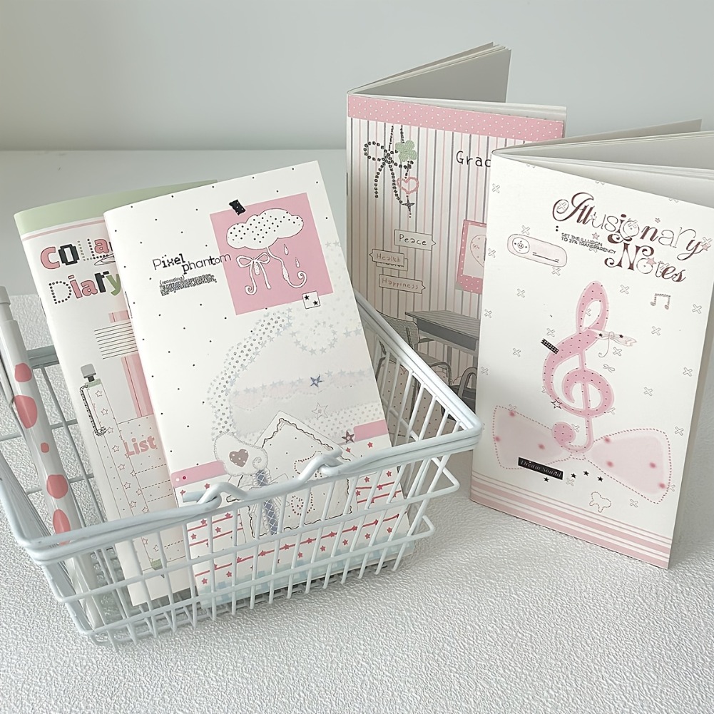 Caderno Musical Coreano A6 em  - Blank Sheet Music Notebook avaliação e preço