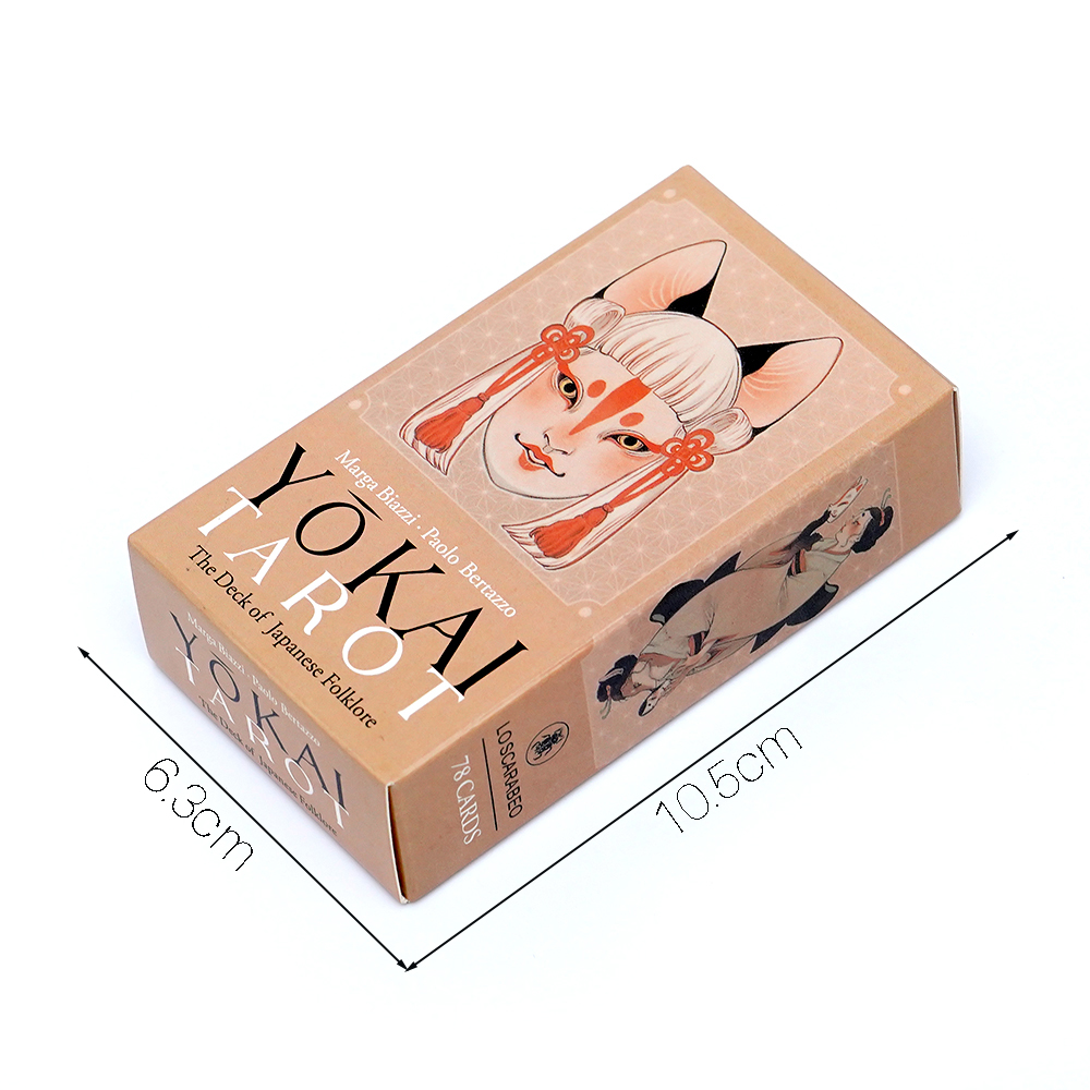 Baralho de tarô Yokai 78 peças - Tarot Deck With Guidebook avaliação e preço