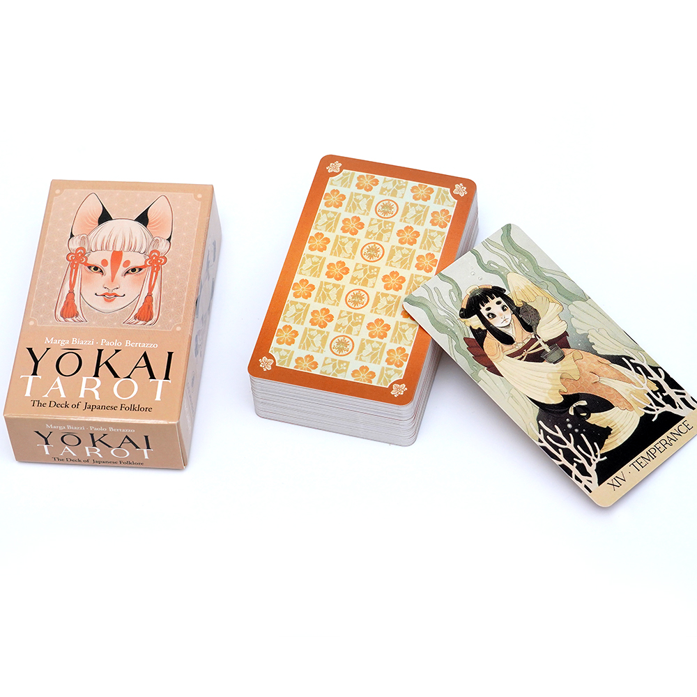 Baralho de tarô Yokai 78 peças - Tarot Deck With Guidebook avaliação e preço