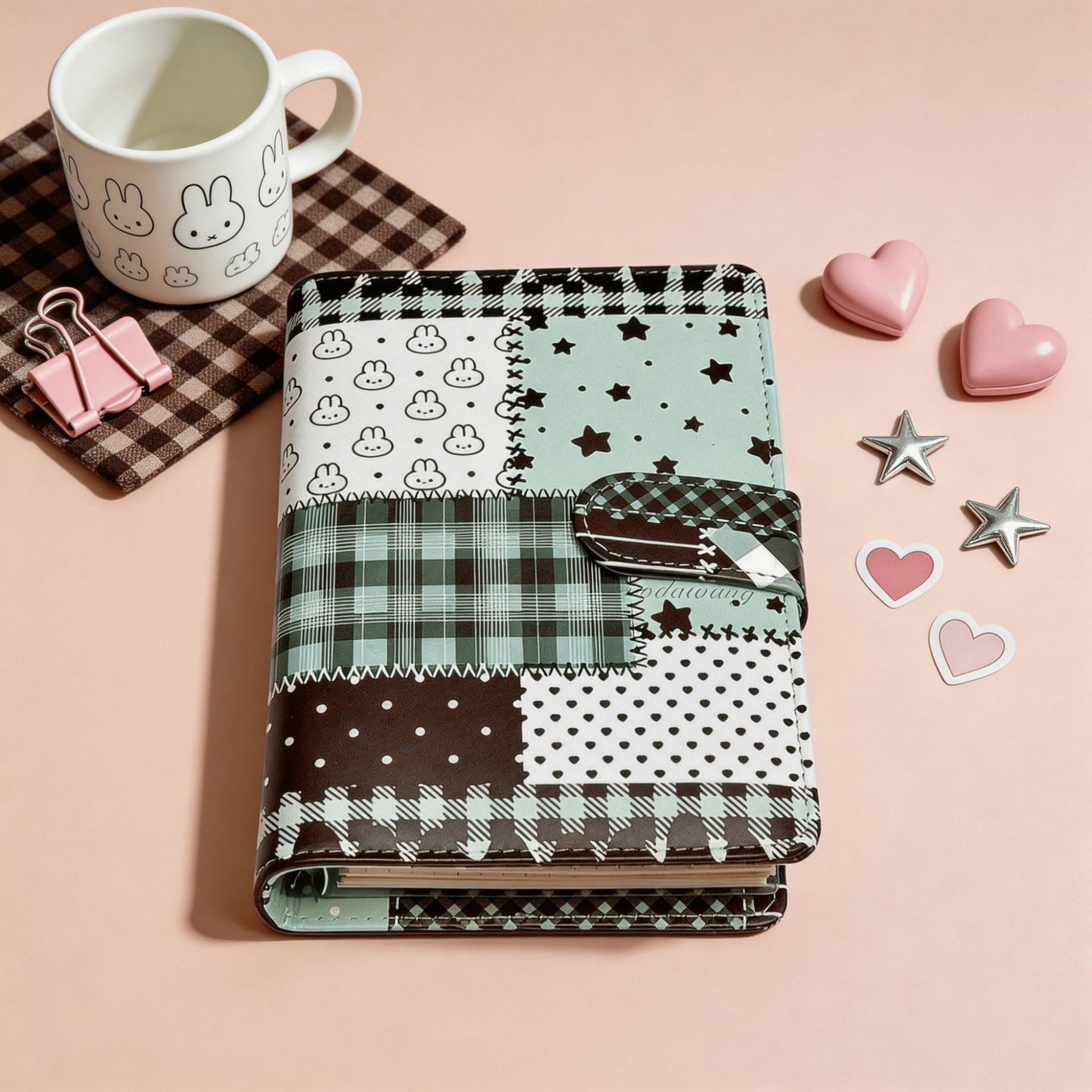 Caderno A6 Verde com Páginas Q - Blank Sheet Music Notebook avaliação e preço