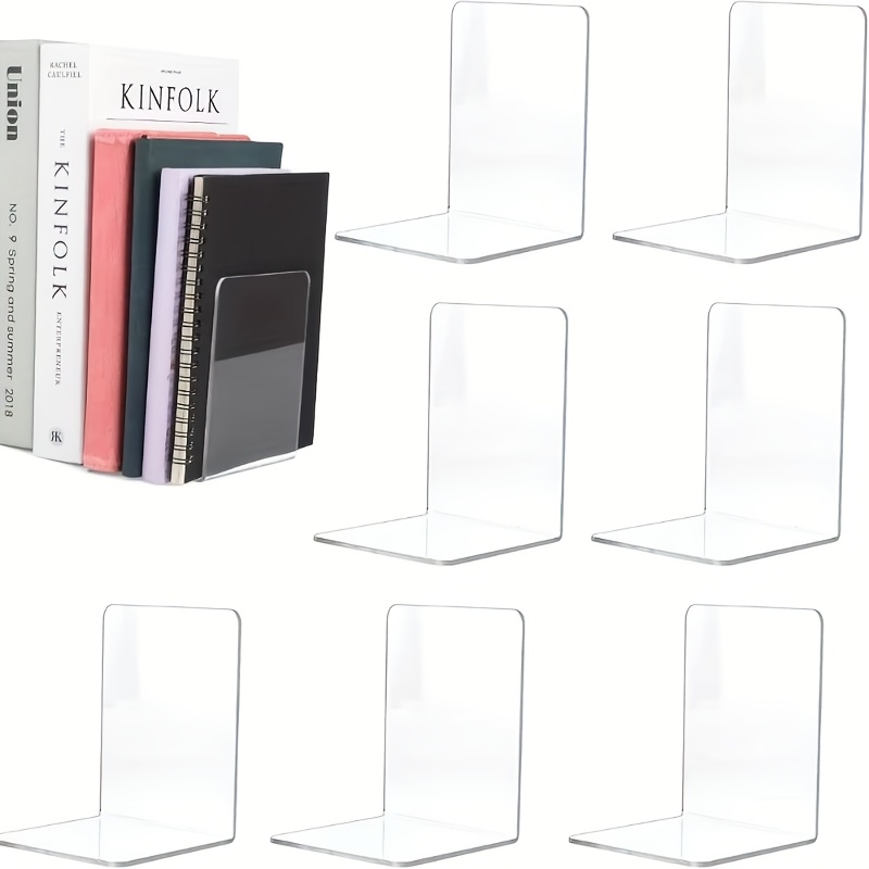 8 suportes de livros transpare - Clear Acrylic Book Stand Holder avaliação e preço