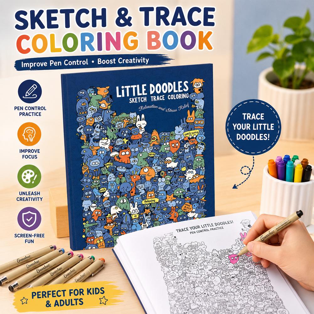 Livro de colorir com desenhos  - Adult Coloring Book Stress Relief avaliação e preço
