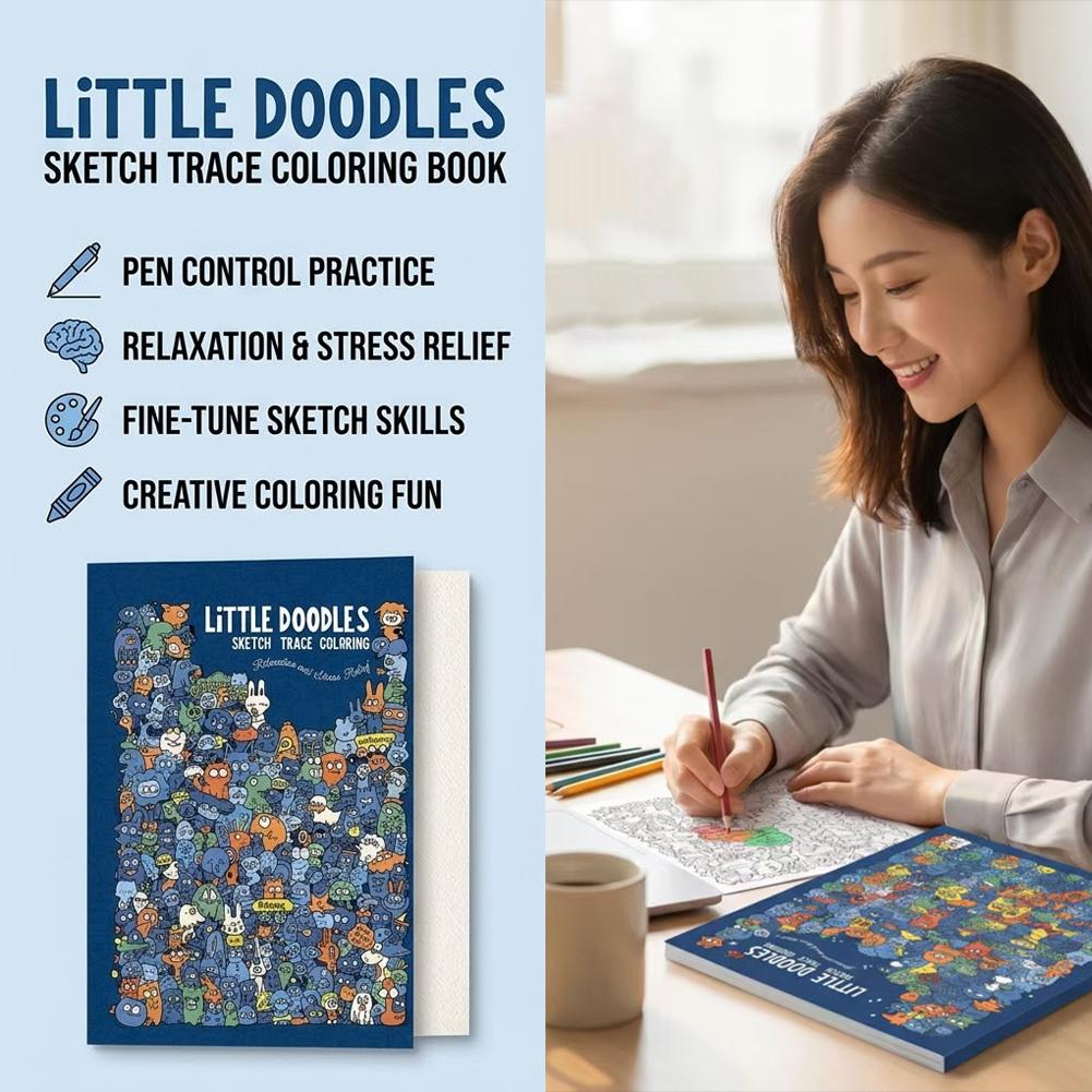 Livro de colorir com desenhos  - Adult Coloring Book Stress Relief avaliação e preço